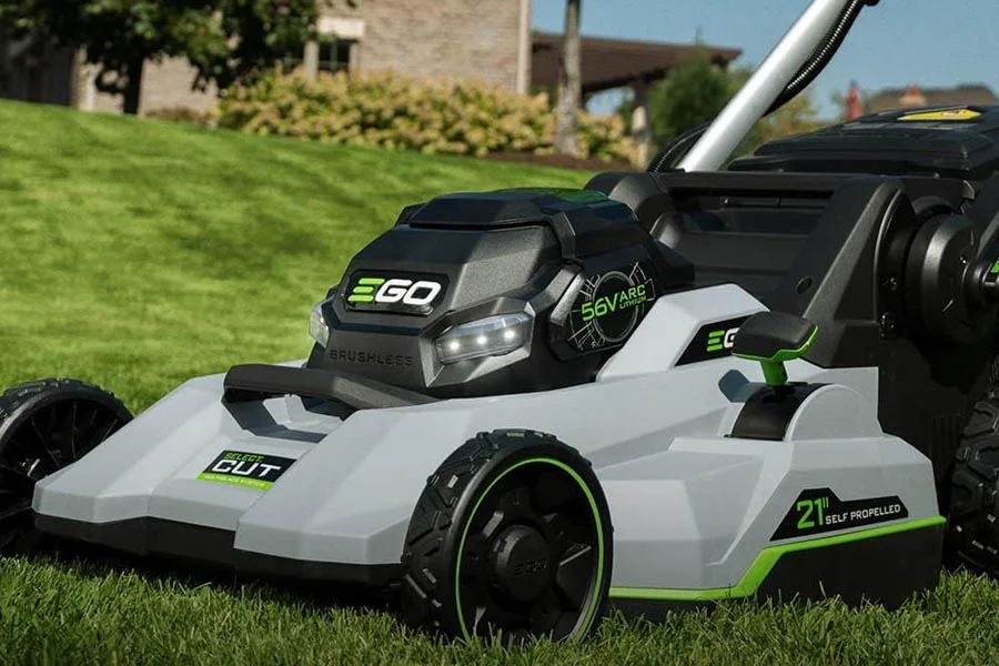 lightweight electric lawn mower